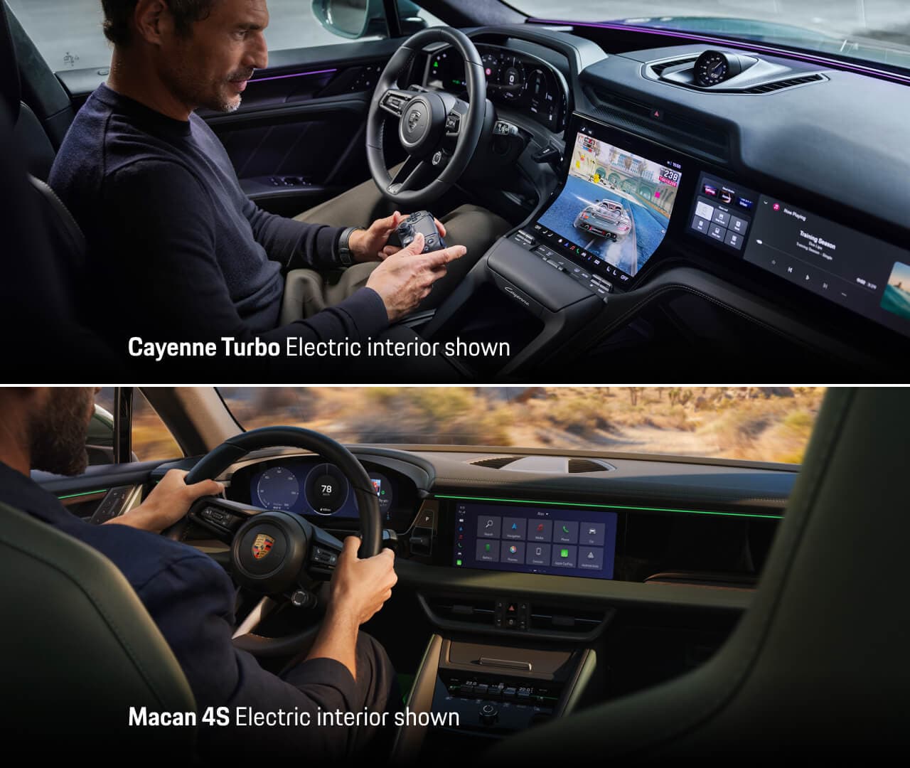 Cayenne Turbo Electric Interior Vs Macan 4S Electric Interior